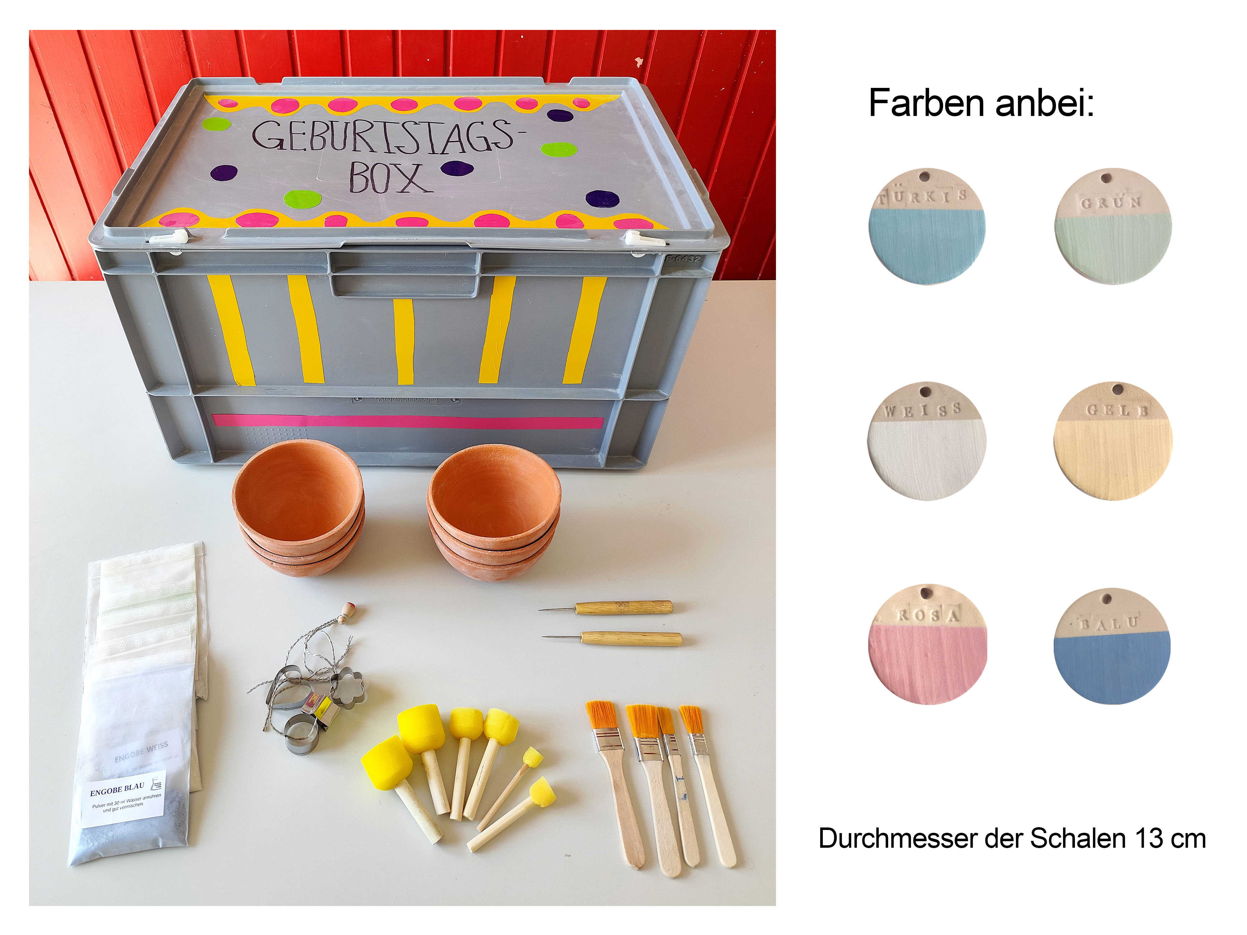 Geburtstagstöpferbox